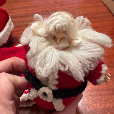 Vintage Santas and Mrs Clauss