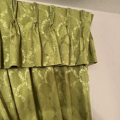 Custom 10’ Valance and Curtain Set