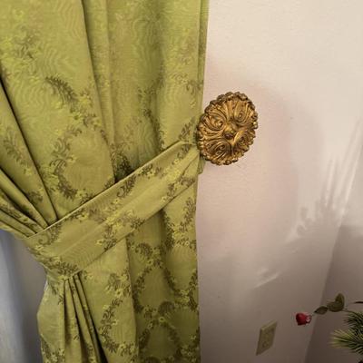 Custom 10’ Valance and Curtain Set