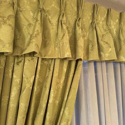 Immense Custom 14’ Valance and Curtain Set