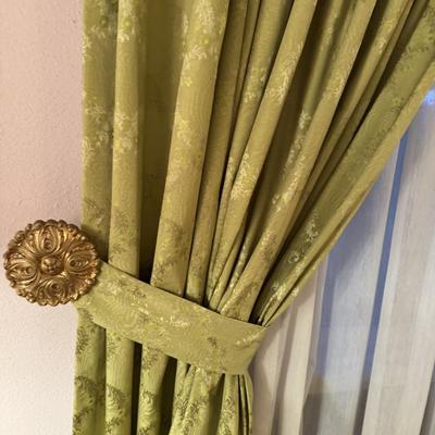 Immense Custom 14’ Valance and Curtain Set