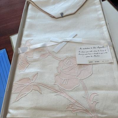 New Vintage Table Linens