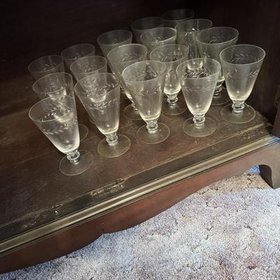 Vintage Glassware Large Set