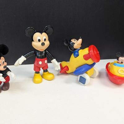 Vintage Mickey Mouse Figures