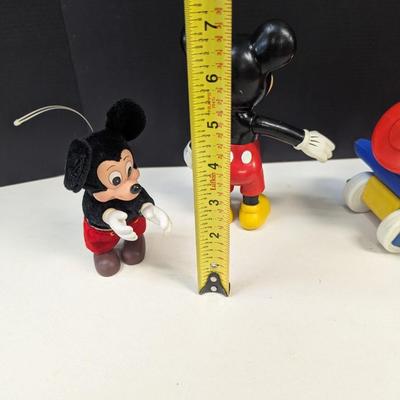 Vintage Mickey Mouse Figures