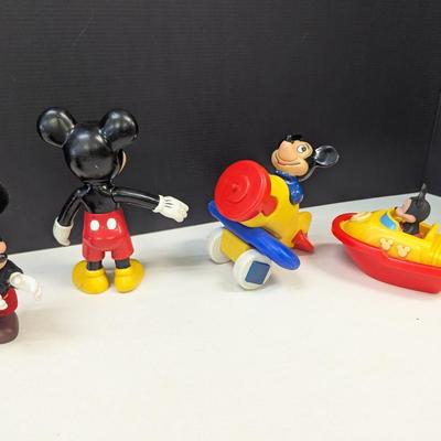 Vintage Mickey Mouse Figures