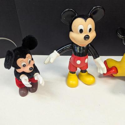 Vintage Mickey Mouse Figures