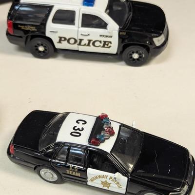 Police & HIghway Patrol Cars & Helicopters - Jade & Maisto (Some Cars Have Friction Movement)