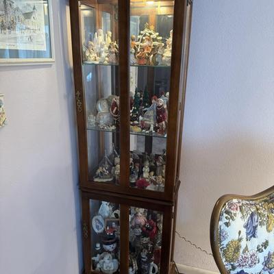 Lighted Curio Cabinet