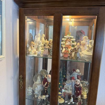 Lighted Curio Cabinet