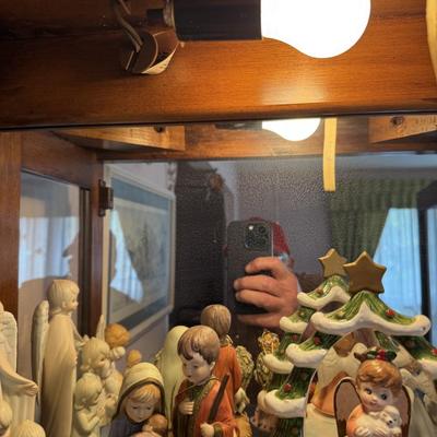 Lighted Curio Cabinet