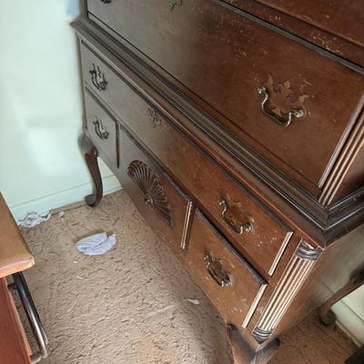 Vintage Highboy Dresser 282