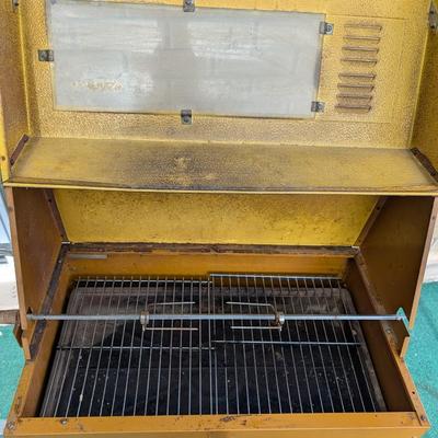 Vintage charcoal grill