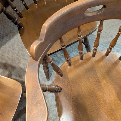 Mid Century Sturdy Table and Chairs.
