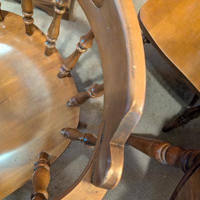 Mid Century Sturdy Table and Chairs.