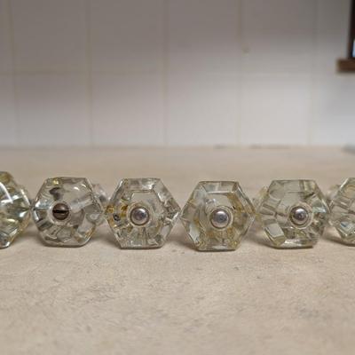 Glass door knobs