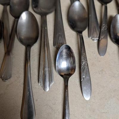 Miscellaneous forks, spoons, and knives
