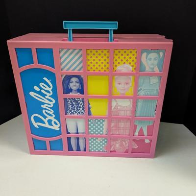 Barbie Dream Closet Fashion Wardrobe Case w/ 1985 Barbie & 1975 Ken