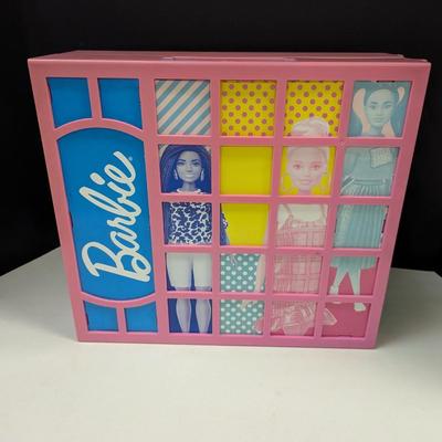 Barbie Dream Closet Fashion Wardrobe Case w/ 1985 Barbie & 1975 Ken