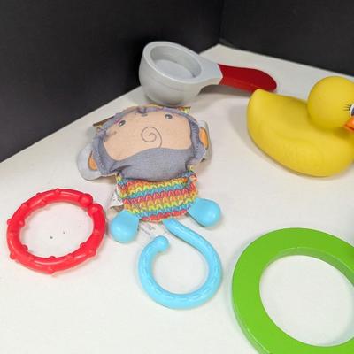 Assortment Of Children's Toys Including Playskool Monkey Puzzle