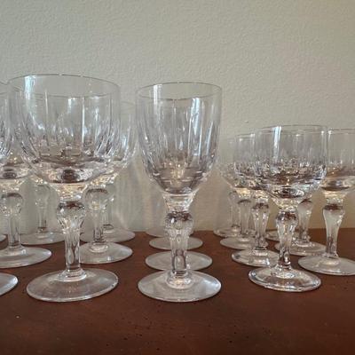 Stuart Crystal Stemware – Assorted Sizes