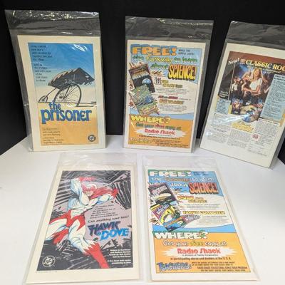 Vintage Radio Shack Whiz Kids & 1980's Checkmate Comic Books