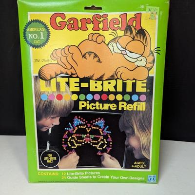 Garfield Lite-Brite Picture Refills