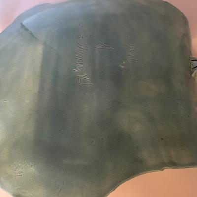 Signed Caribbean Ceramic Wall Sculpture – St. Thomas