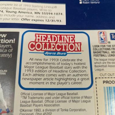 1980's & 1990's Starting Lineup Players Frank Thomas Darryl Strawberry Ken Griffey Jr,