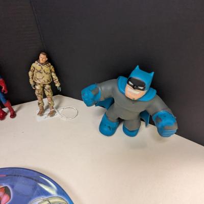 Superheroes & Cowboy Figures - 1996 Hasbro Snake Eyes GI Joe Articulated Action FIgure & 2009 Rise Of The Cobra GI Joe Duke