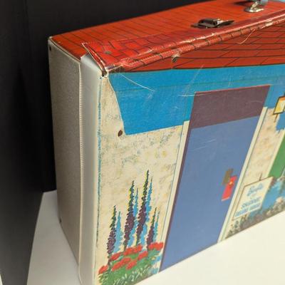 Barbie & Skipper Deluxe House Mattel 1965 Vinyl Case #1