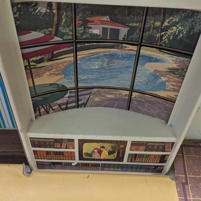 Barbie & Skipper Deluxe House Mattel 1965 Vinyl Case #1