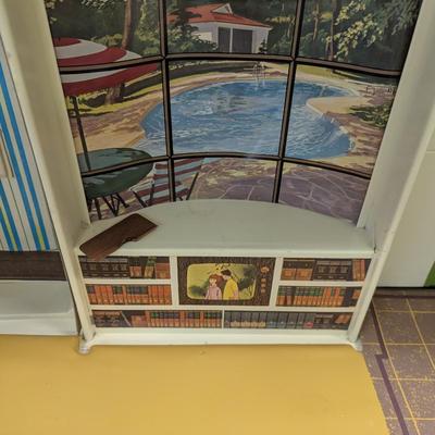 Barbie & Ken Skipper Deluxe House Mattel 1965 Vinyl Case #2