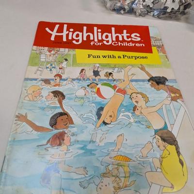 Vintage Puzzles & Kids Magazines