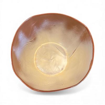 Frankoma Giant Bowl with Imperfection Prairie Gold