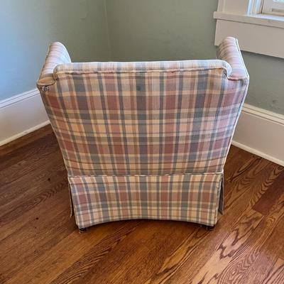 Plaid Accent Chair (B3-BC)
