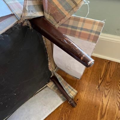 Plaid Accent Chair (B3-BC)