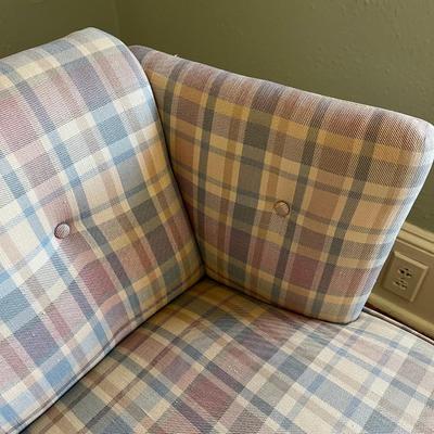 Plaid Accent Chair (B3-BC)