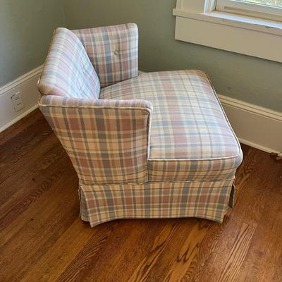 Plaid Accent Chair (B3-BC)