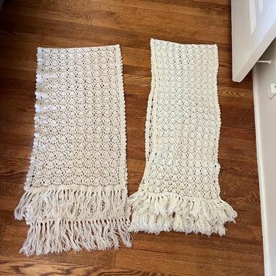 Hand Stitched Knitted and Crocheted Scarves, Wraps and More (B3-BC)