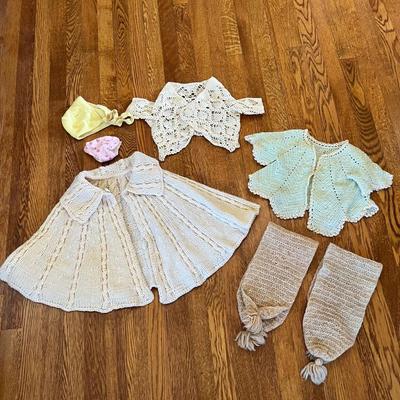 Hand Stitched Knitted and Crocheted Scarves, Wraps and More (B3-BC)