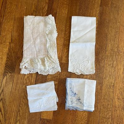 Hand Stitched Knitted and Crocheted Scarves, Wraps and More (B3-BC)