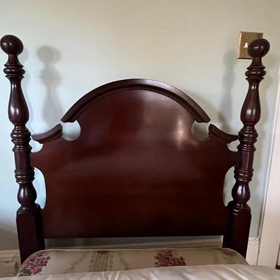 Two Twin Size Wooden Headboards (B3-BC)