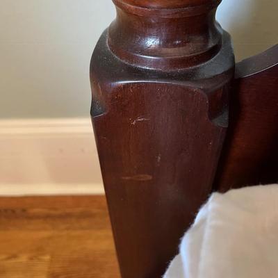 Two Twin Size Wooden Headboards (B3-BC)