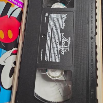 Walt Disney Masterpiece Aladdin VHS - 1993 Black Diamond Era Clamshell Case