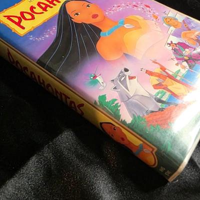 Walt Disney Masterpiece Pocahontas VHS - 1996 Clamshell Case