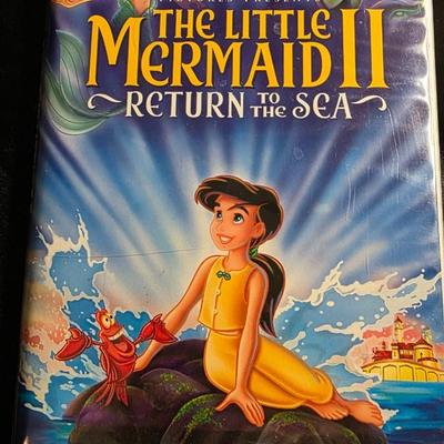 Walt Disney Masterpiece The Little Mermaid II: Return to the Sea VHS - 2000 Clamshell Case