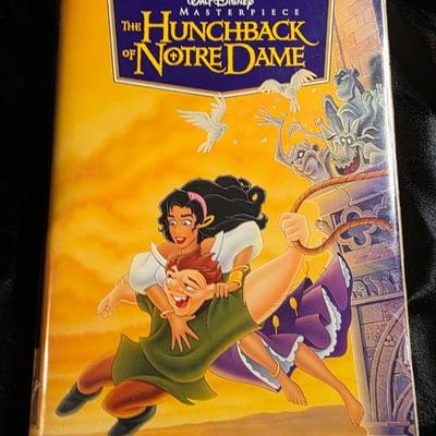 Walt Disney Masterpiece The Hunchback of Notre Dame VHS - 1997 Clamshell Case