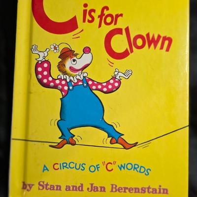 C is for Clown by Stan and Jan Berenstain - 1972 Bright and Early Book for Beginning Beginners