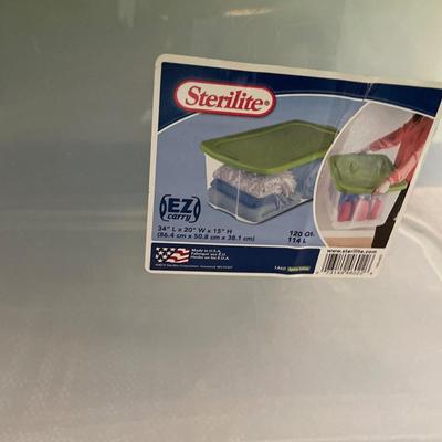 2 large totes and basket